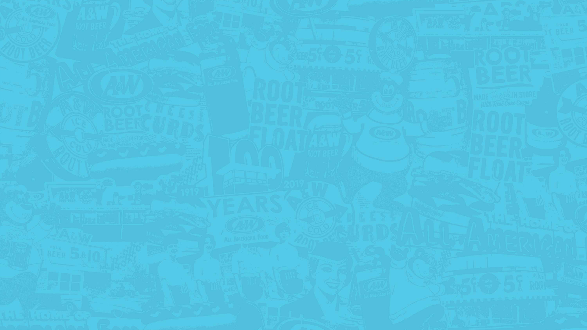 100th Anniversary Blue Background