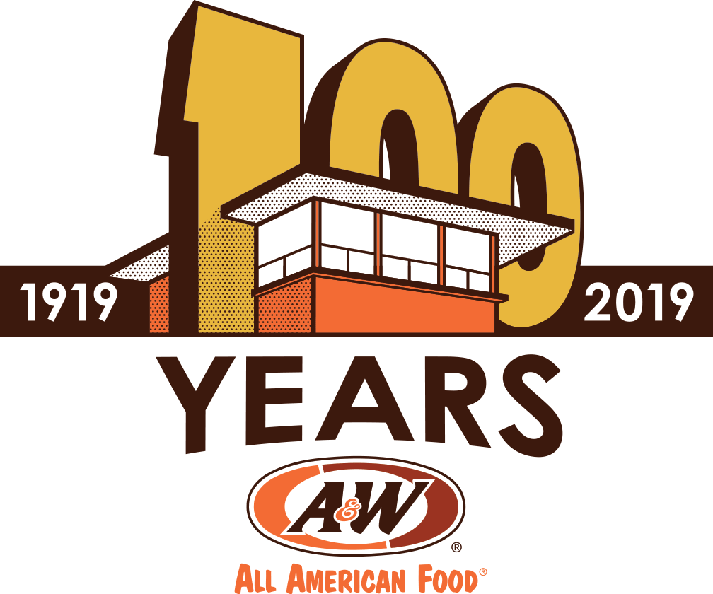 A&W 100th Anniversary Logo