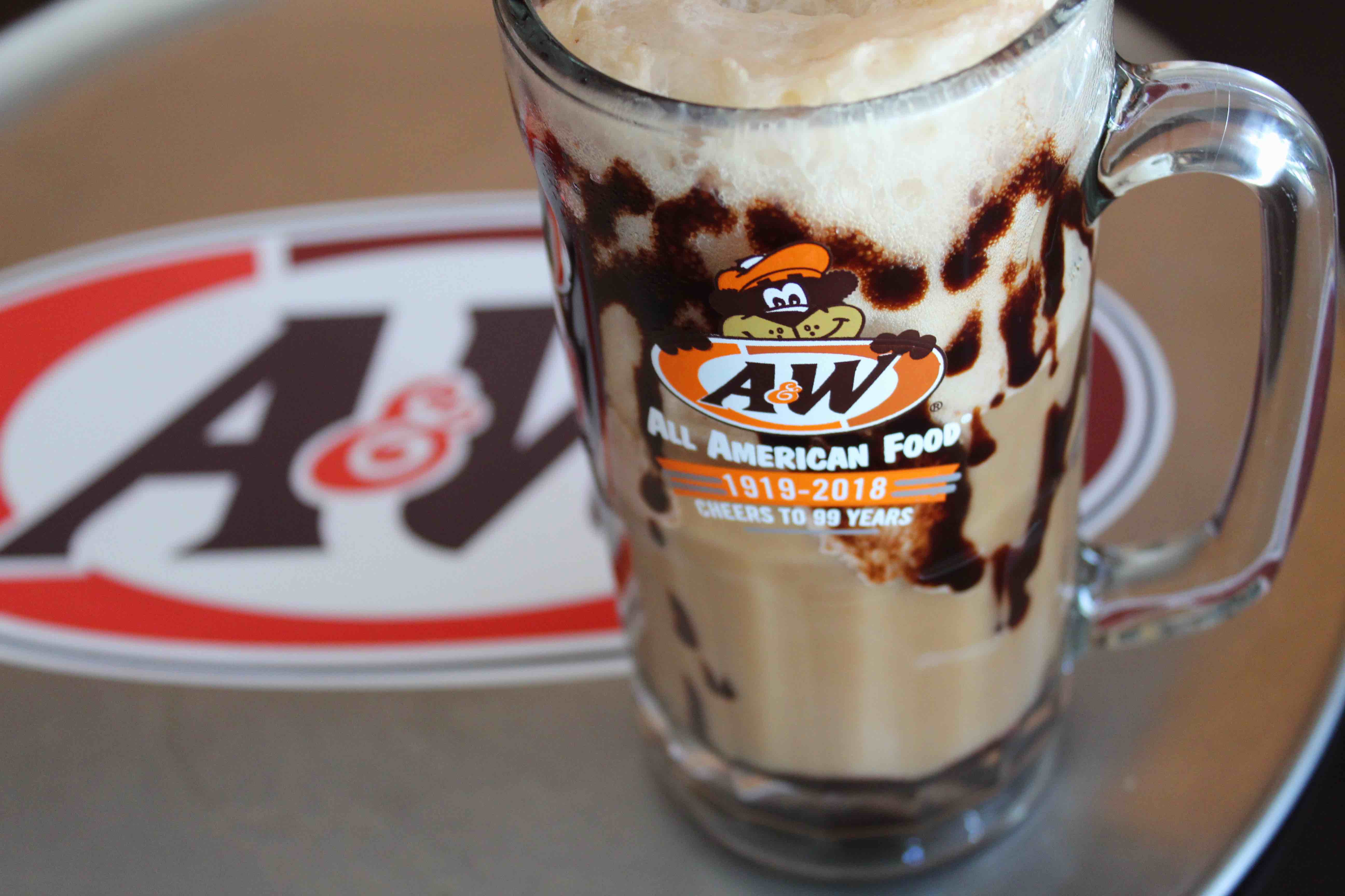 Hot Fudge Root Beer Float
