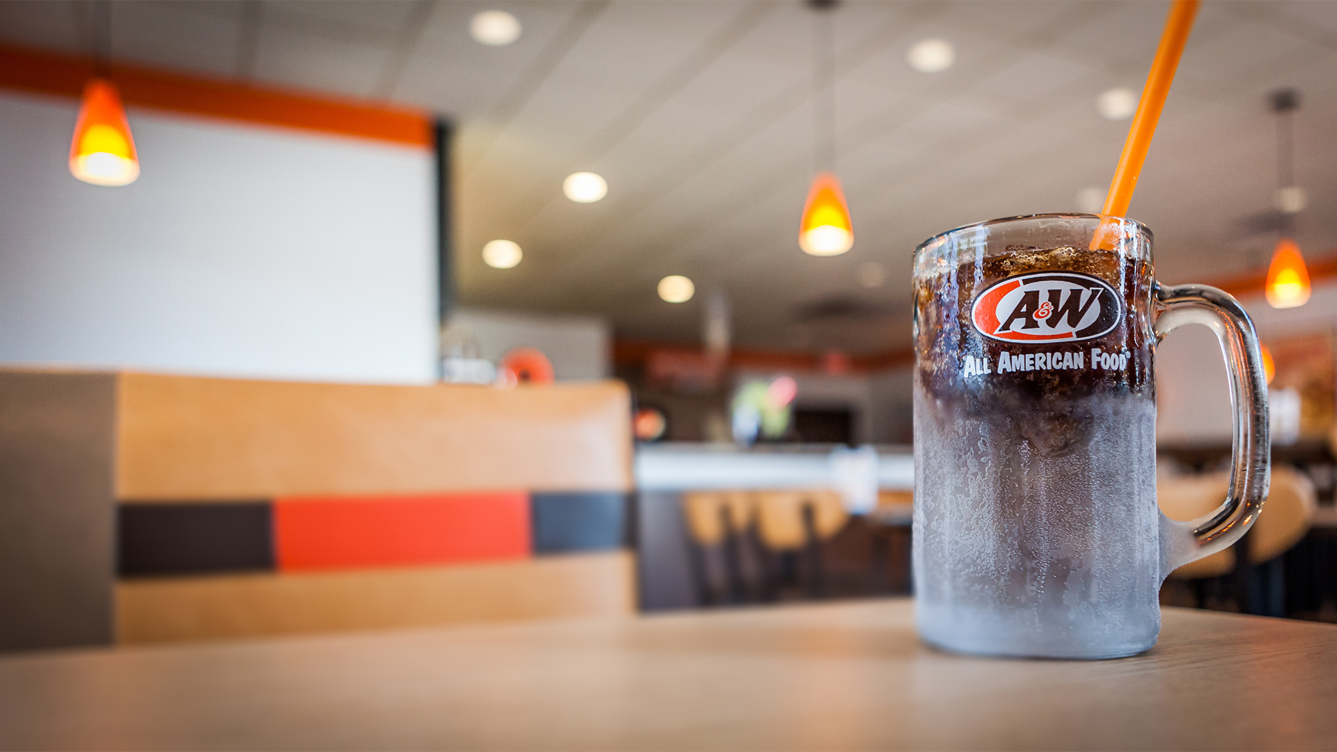 Root Beer Mug on Table