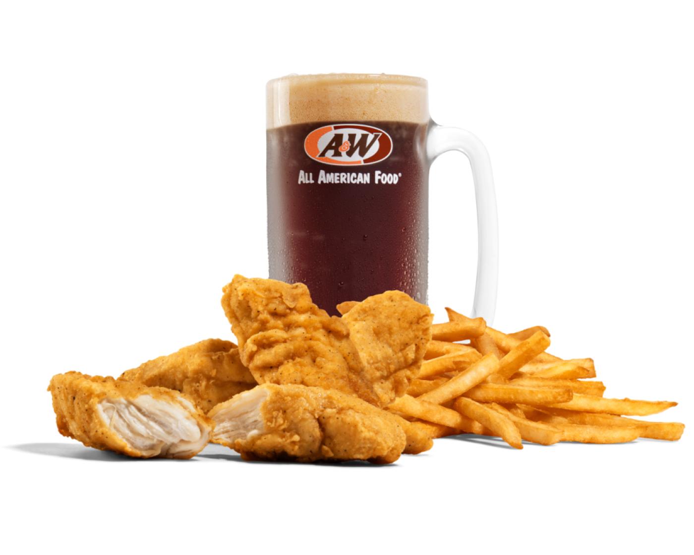 A&W Restaurants - 3 Chicken Tenders Combo