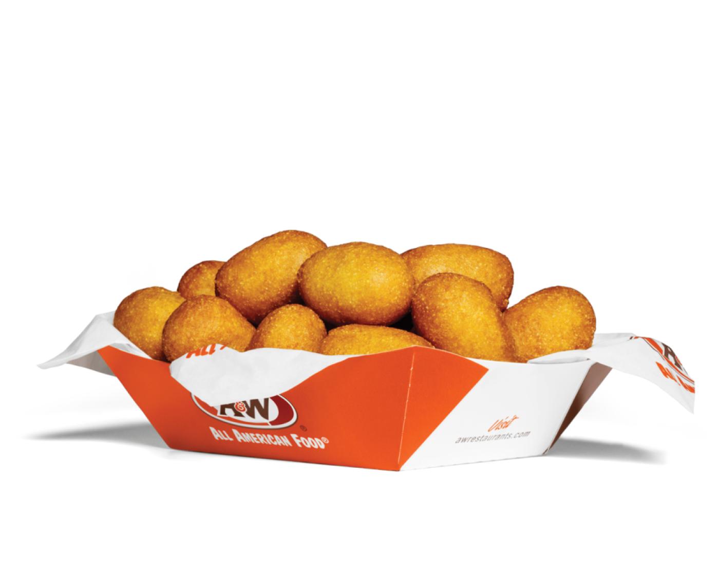 A W Restaurants 10pc Corn Dog Nuggets a-w-restaurants-10pc-corn-dog-nuggets